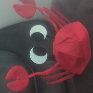Kids lobster hat and claw costume